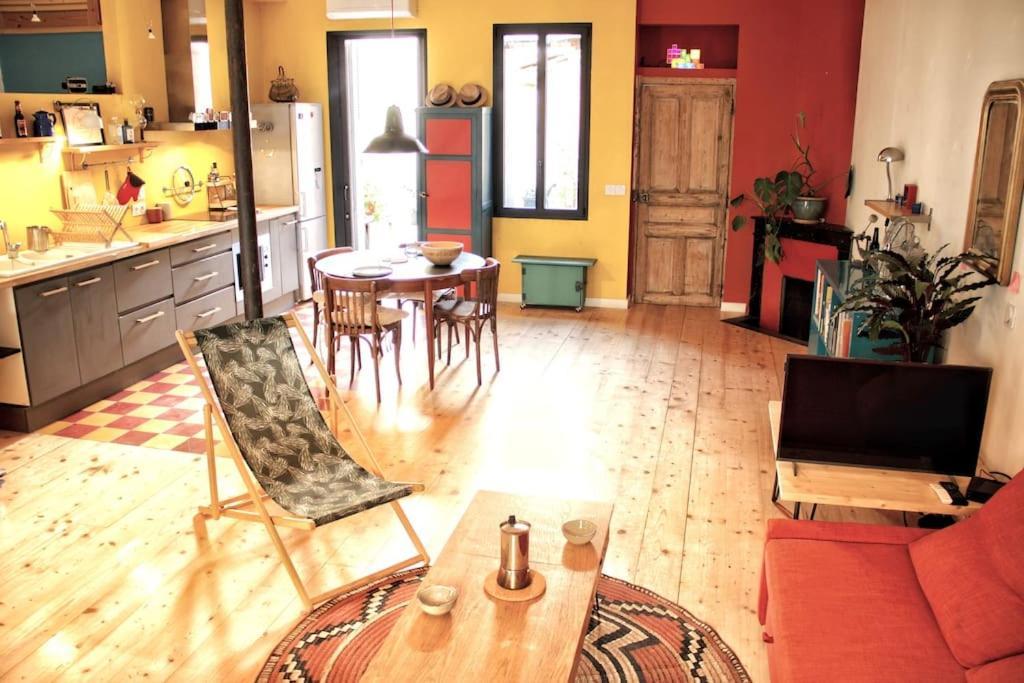 Appartement Artistic Loft, Downtown Montpellier, Wifi Extérieur photo